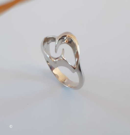 Bague Coeur Ajouré Vénus